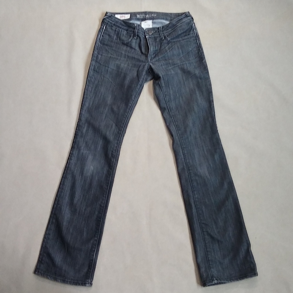 Banana Republic – Women’s Jeans – Black – 0  – Mid/Low Rise